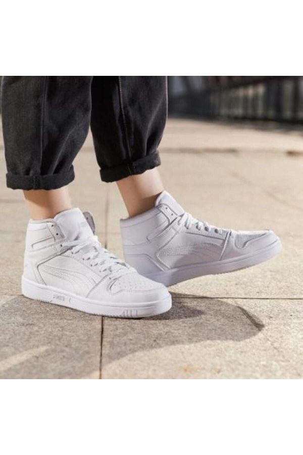 کفش پیاده روی اورجینال برند Puma مدل Rebound Layup Sl Jr کد 760239436 - Image 6
