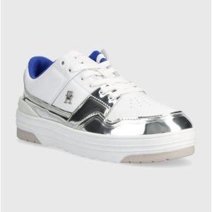 کفش دویدن اورجینال برند Tommy hilfiger مدل TH LO BASKET کد 767100560