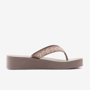 دمپایی اورجینال برند Skechers مدل Vinyasa – Wild Daisies کد 822612358