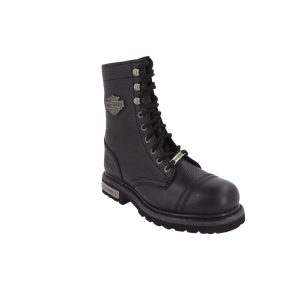 بوت اورجینال برند Harley davidson مدل Coolmar Siyah Baskılı Deri 025m100553 کد 65192005