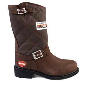بوت اورجینال برند Harley davidson مدل Laconia Brown Nubuk کد 3661577