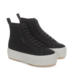کتونی اورجینال برند Superga مدل 2708 Hi Top Tank کد 747152050