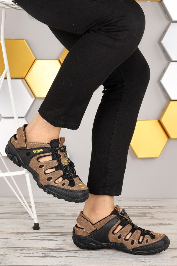 صندل اورجینال برند Dockers مدل 216504 Günlük Cırtlı کد 349803846 - Image 3