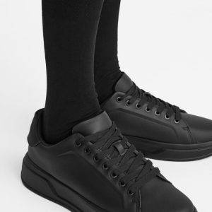 کتونی اورجینال برند زارا Zara مدل MONOCHROME CHUNKY TRAINERS کد 2201/420