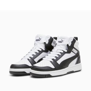 کتونی اورجینال برند Puma مدل Rebound V6 Mid Jr کد 872763704