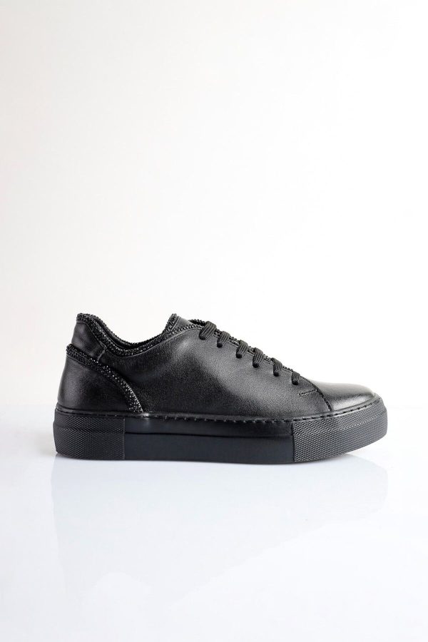 کتونی اورجینال برند Su shoe boutique مدل Hakiki Deri Taşlı Sneaker کد 857612259