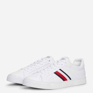 کتونی اورجینال برند Tommy hilfiger مدل ICON COURT LTH STRIPES کد 858614765